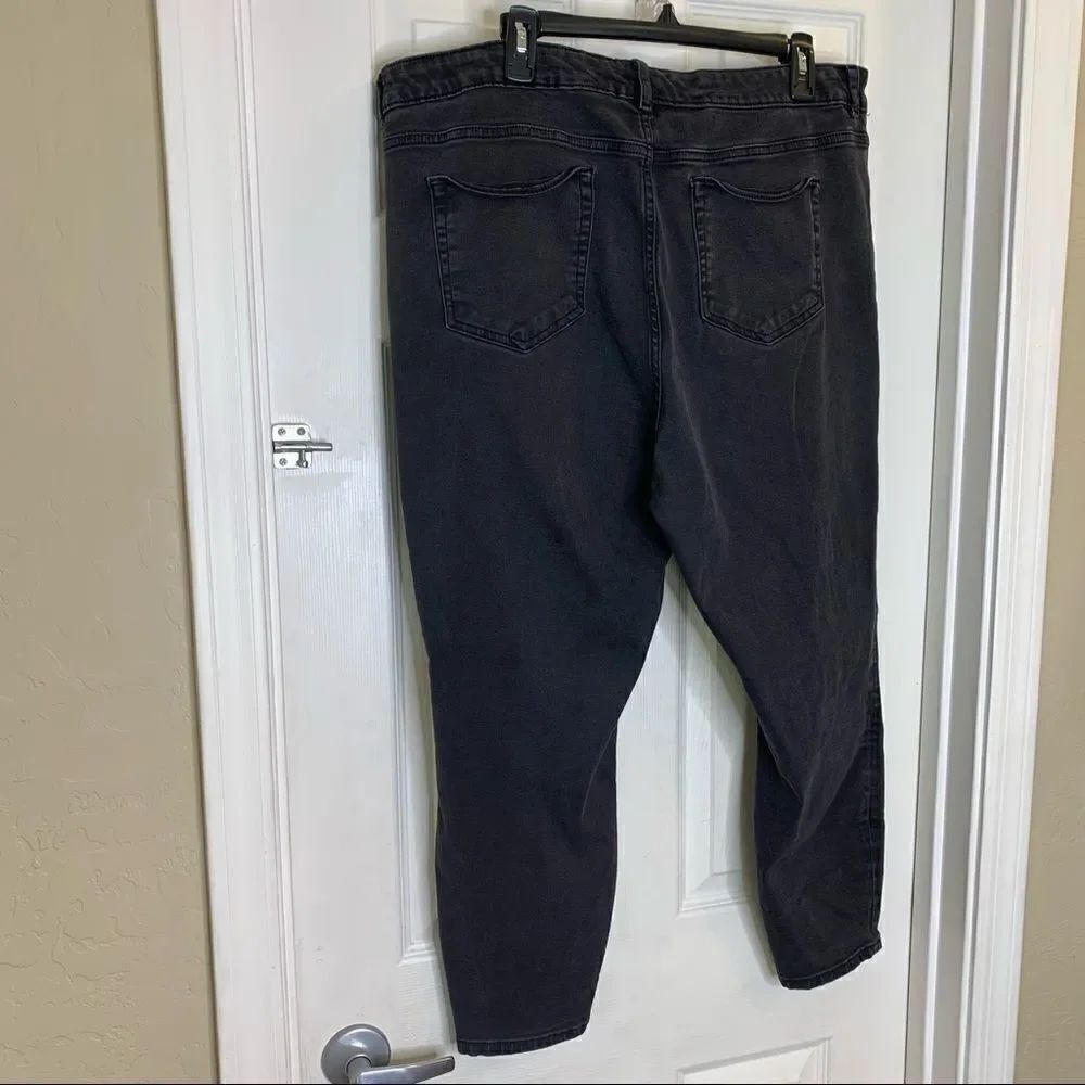 ASOS Denim Black Jeans Plus Size 18 - Picture 5 of 10